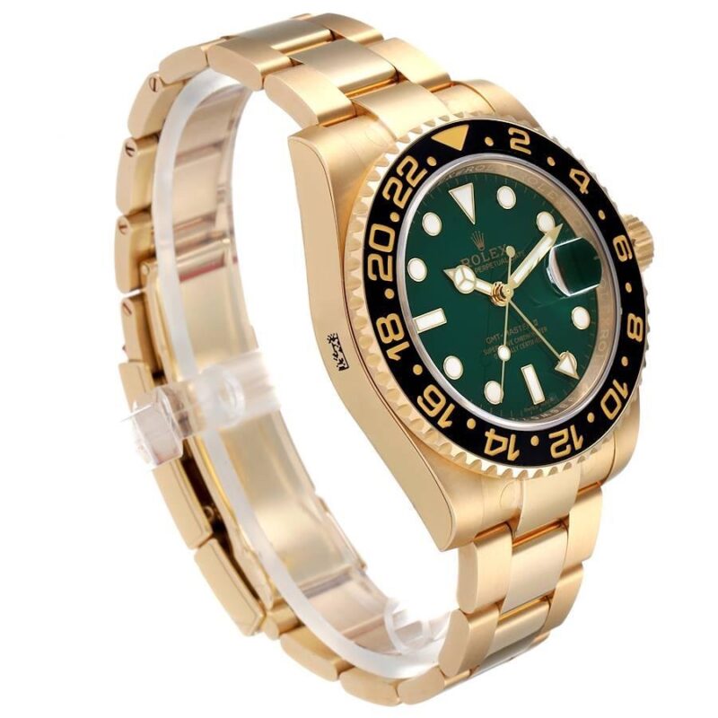 Rolex GMT‑MASTER II Vert/Or Jaune – Image 3