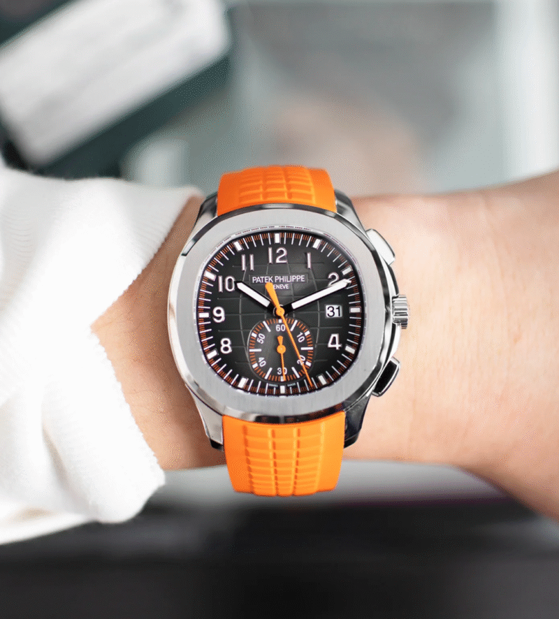 Montre Homme Patek Aquanaut Orange – Image 8