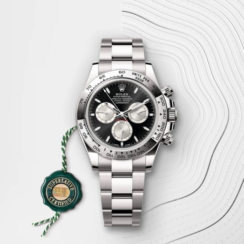 Cosmograph Daytona
40 mm, Or gris 18 ct
RMC: M126509-0001 – Image 4