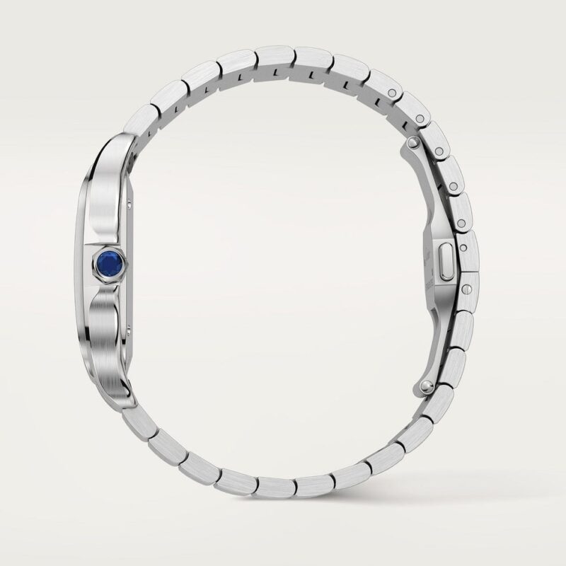 Montre Santos de Cartier tableau bleu – Image 4