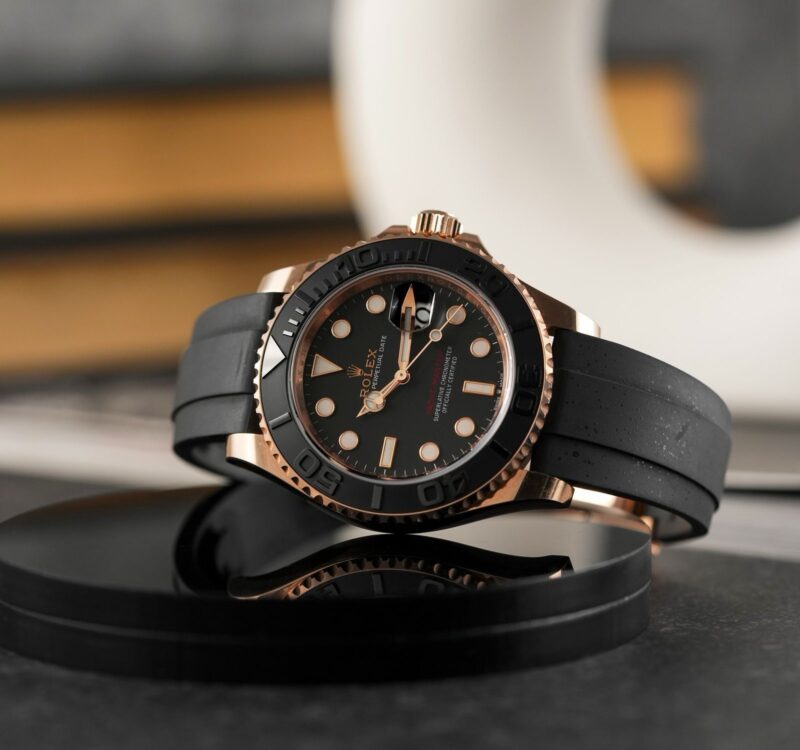 Rolex Yacht-Master Rose Oysterflex – Image 5